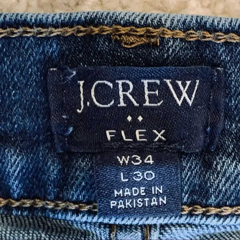 J. Crew Flex‎ Slim Jeans 34